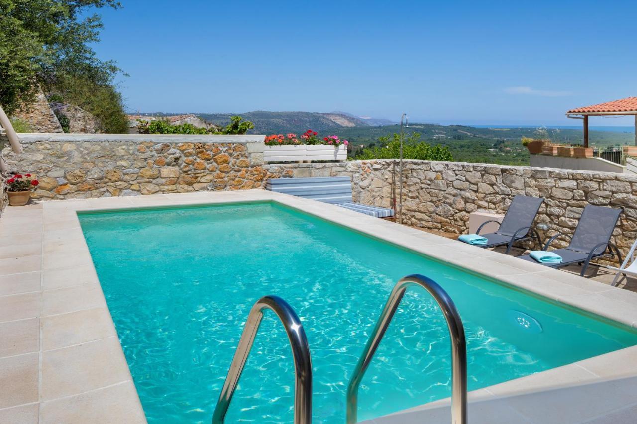 Olga'S Filoxenia - Villa Aladanos-Private Pool And Heated Jacuzzi Makhairoí Exterior foto