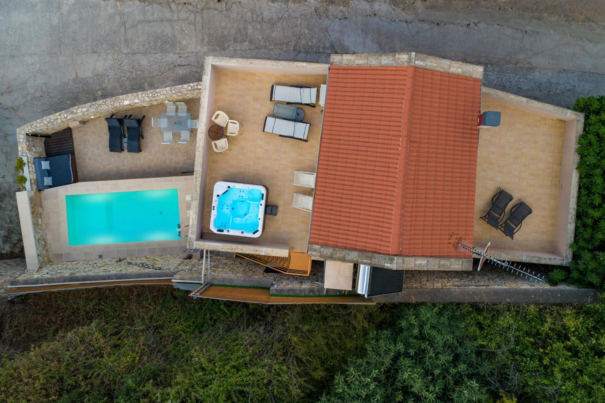 Olga'S Filoxenia - Villa Aladanos-Private Pool And Heated Jacuzzi Makhairoí Exterior foto